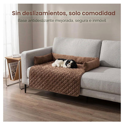 Proteccion para el sofa echa para perros