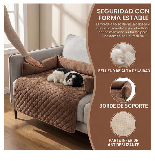 Proteccion para el sofa echa para perros